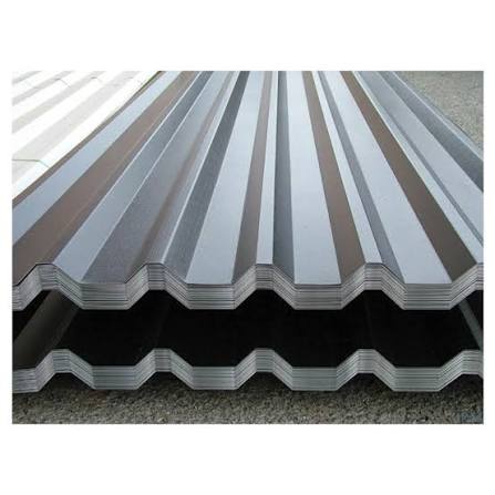 Steel roof sheets on a commercial building